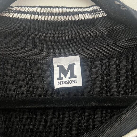 M Missoni Women’s‎ Cowl Neck Wrap Long Sleeve Tunic Lambs Wool Blend Size 6 - Picture 2 of 16